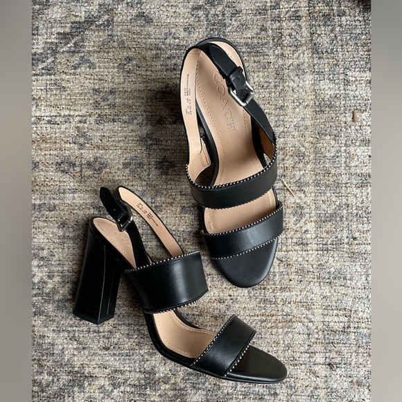 Coach Shoes - NWT Coach Rylie heel